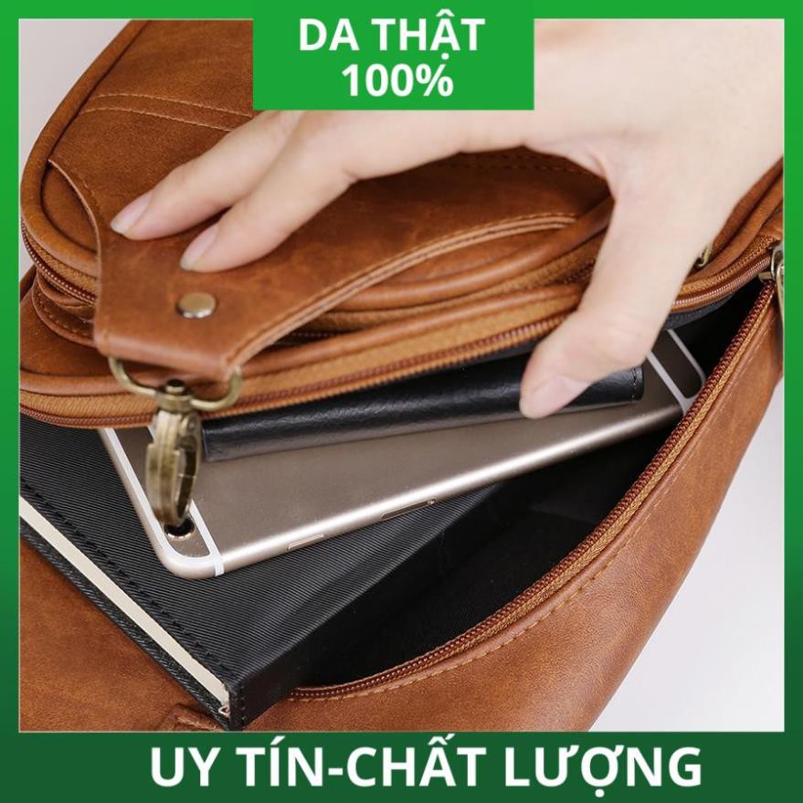 [ HÀNG CAO CẤP ] Túi Đeo Chéo Trước Ngực MCK Da Tổng Hợp Cá Tính BA417 | BigBuy360 - bigbuy360.vn