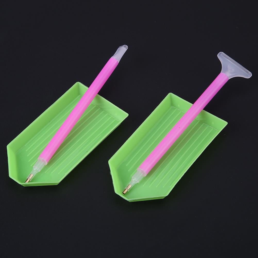 Bộ Phụ Kiện Bút Làm Tranh Đính Đá Kim Cương 5D Mini