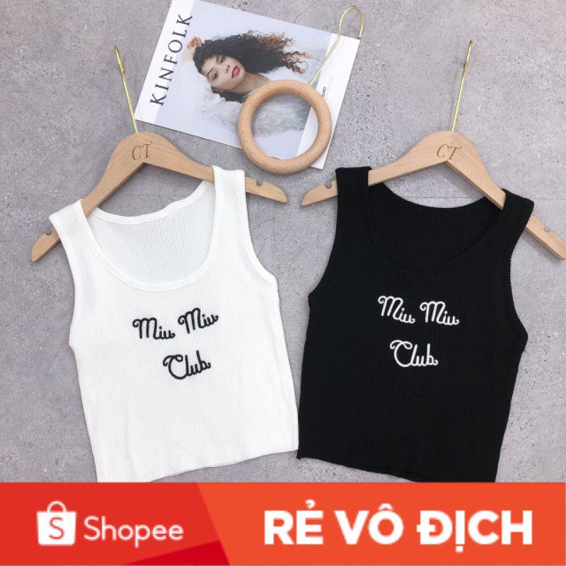 Áo len motoghi chữ miu hàng QC