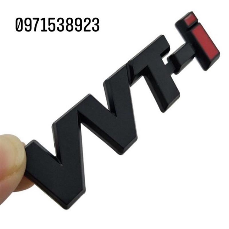 Chữ vvti bằng kim loại cho camry vios yaris corolla