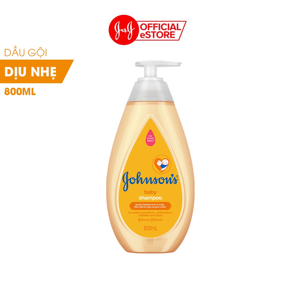 Dầu gội dịu nhẹ cho bé Johnson's baby shampoo 800ml - 100980002