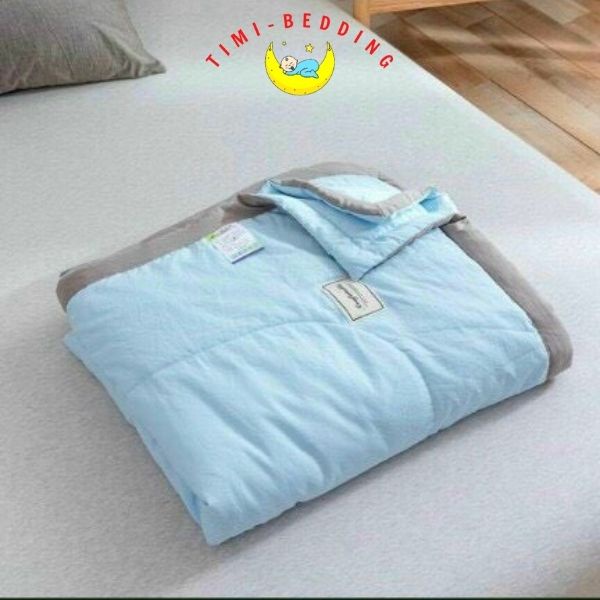 Chăn hè zara home viền kẻ chính hãng cao cấp, nhập khẩu kích thước 2x2,3m – Timibedding