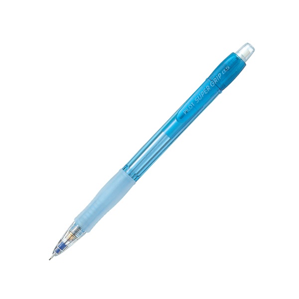 Bút Chì Bấm 0.5 mm Pilot Super Grip Neon H-185N-L-2B - Xanh Dương