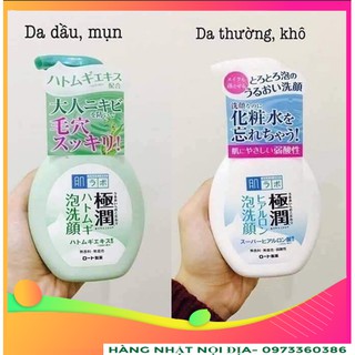 Sữa Rửa Mặt Hada Labo Tạo Bọt Nhật Bản 160 ML