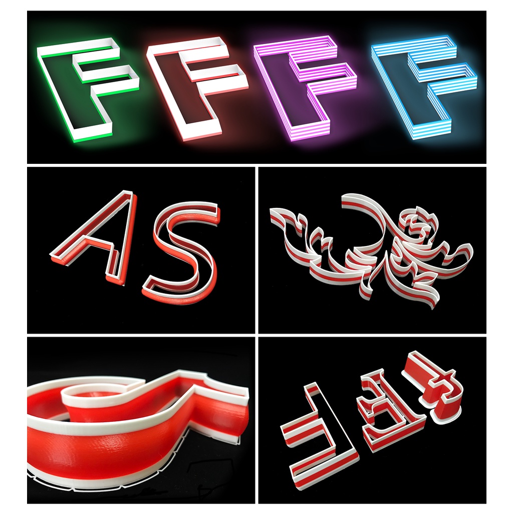 Nhựa in 3d Flashforge OutDoor Sign chịu nhiệt cao chuyên dùng in sản phẩm ngoài trời Chân Chữ Quảng Cáo 1kg/Cuộn