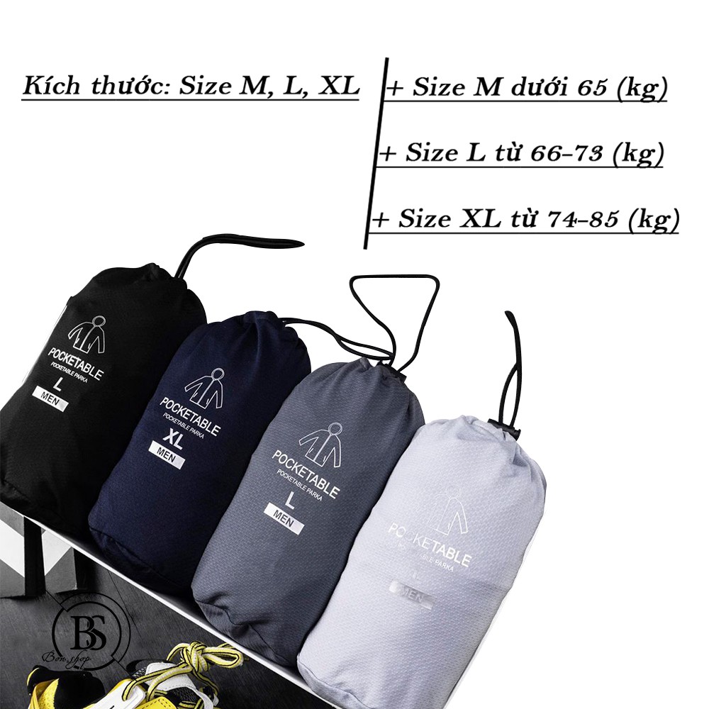 Áo chống nắng nam SALE nam nữ toàn thân nhật túi vải thông hơi kim cương cao cấp giá rẻ Bonshop1999 ACN11