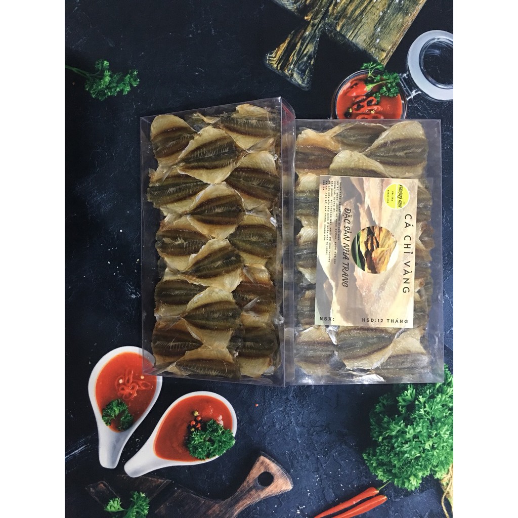 Cá Chỉ Vàng Loại Ngon Đặc Sản Nha Trang Hộp 500Gr | BigBuy360 - bigbuy360.vn