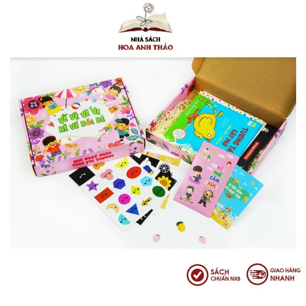 Sách - Hộp quà tặng 1/6 cho bé từ 0-9 tuổi, Hè rộn tàng - Vui ngập tràn