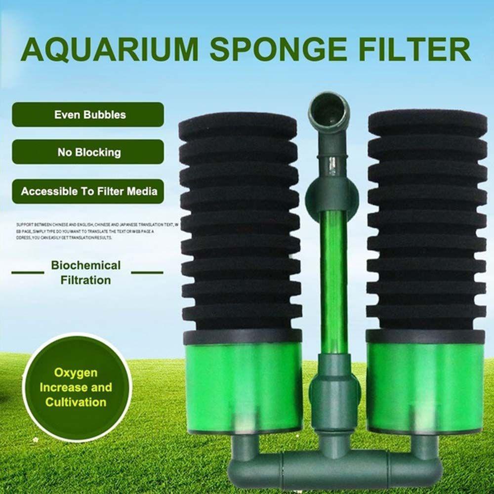 Bộ Lọc Khí AUGUSTINA Cho Bể Cá Hai Đầu Bằng Bọt Biển