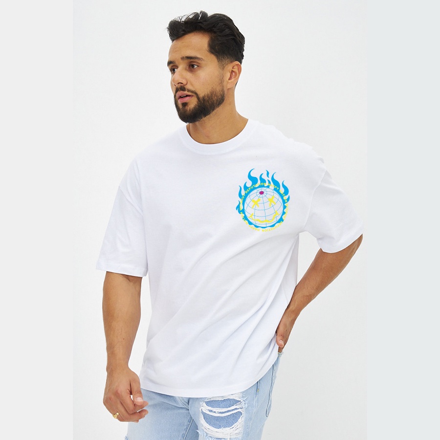 Áo thun Relax in chữ hiệu ứng, áo phông Unisex form rộng vải Cotton cá tính thoáng mát Local Brand Có Big Size