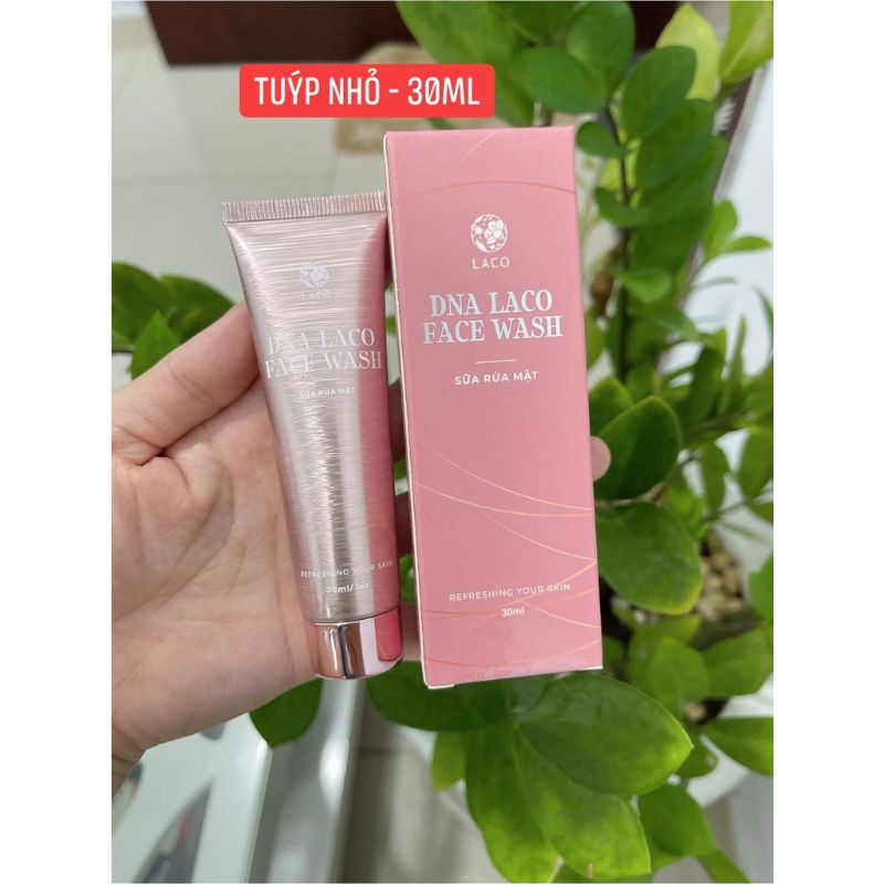 Sữa rửa mặt DNA Laco - Sạch sâu, giữ ẩm, sáng da, an toàn cho mọi loại da