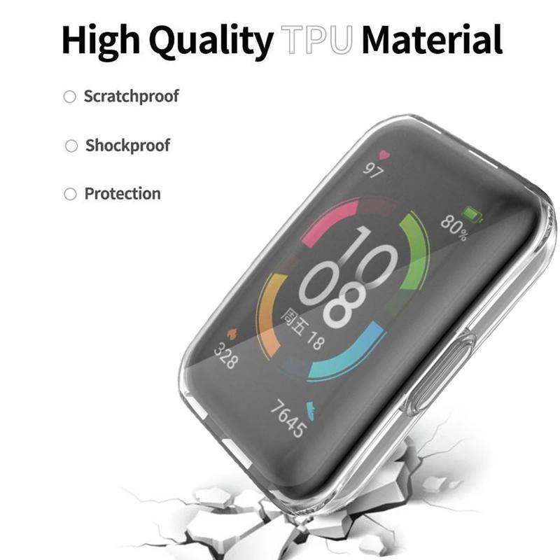 Ốp Lưng 360 Độ Bảo Vệ Toàn Diện Cho Huawei Band 6 / 7