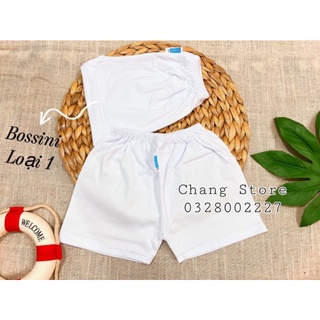 Quần ngắn trắng sơ sinh /quần cotton mặc nhà cho bé