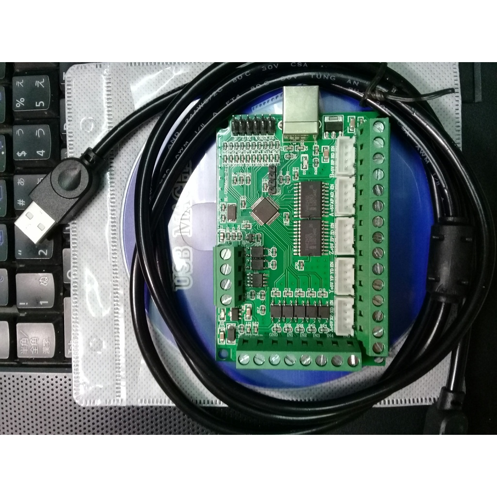 Mạch CNC BOB MACH3 USB - 5 trục
