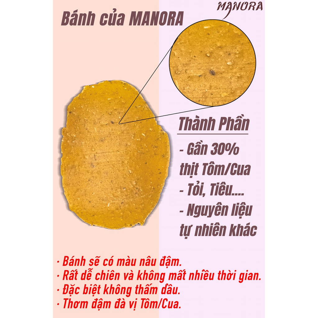 Bánh Phồng Tôm Manora Thái Lan 500g