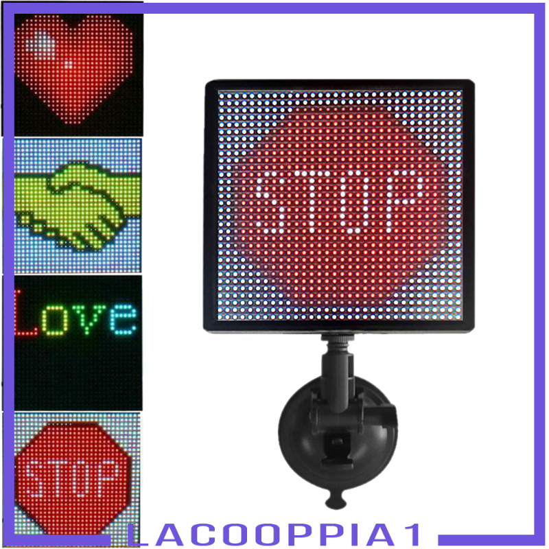 [LACOOPPIA1]Wireless P4 Bluetooth Car Sign Message Board AD Display Programmable Screen