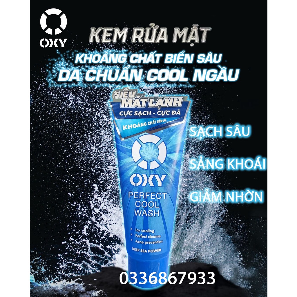 SỮA RỬA MẶT OXY TÍP LỚN 100g GIÚP DA SẠCH MỤN HẾT THÂM NGĂN NGỪA VI KHUẨN