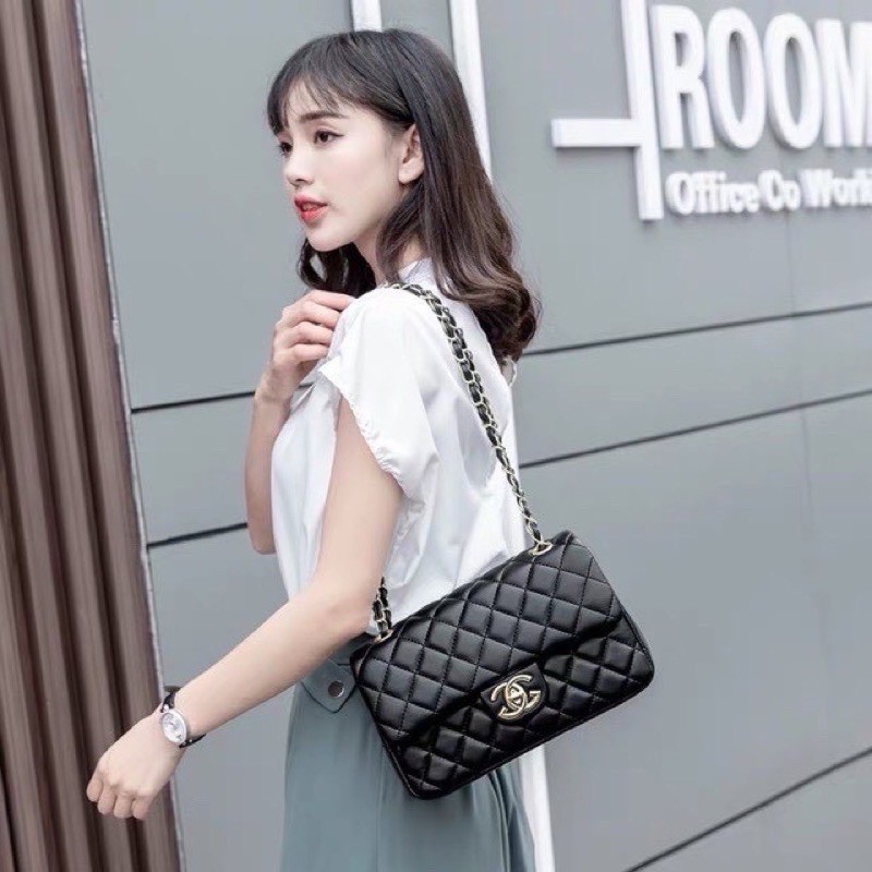 Túi đeo chéo đeo vai classic size 24 siêu đẹp