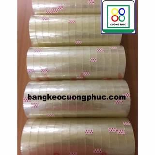 BĂNG KEO TRONG - 1 CÂY 14 CUỘN 2F - 100 YARD