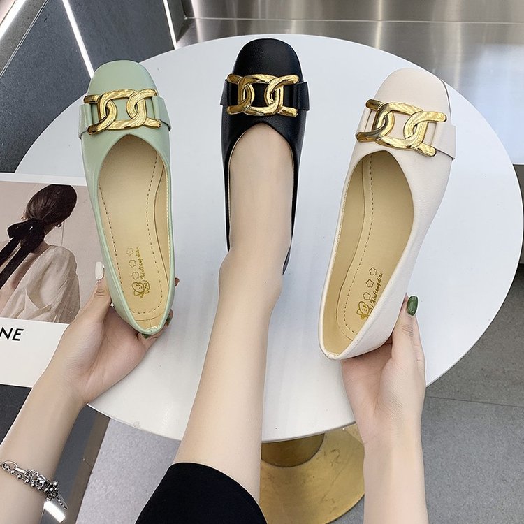 Giày Búp Bê Mũi Vuông Đế Bằng Thời Trang Cho Nữ | BigBuy360 - bigbuy360.vn