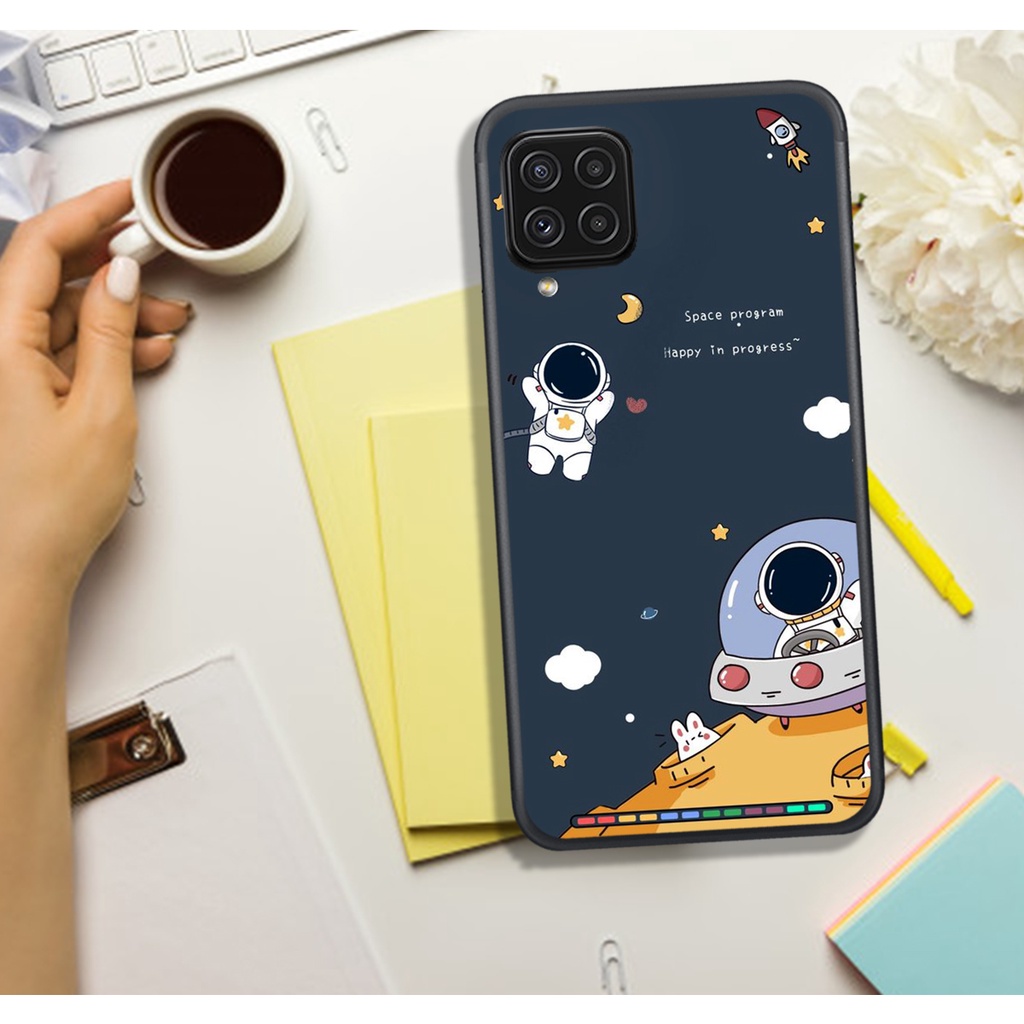 Ốp Lưng SamSung A12 5G - A22 4G - A22 5G - M32 , In hình Astronuats Chibi cực đẹp.