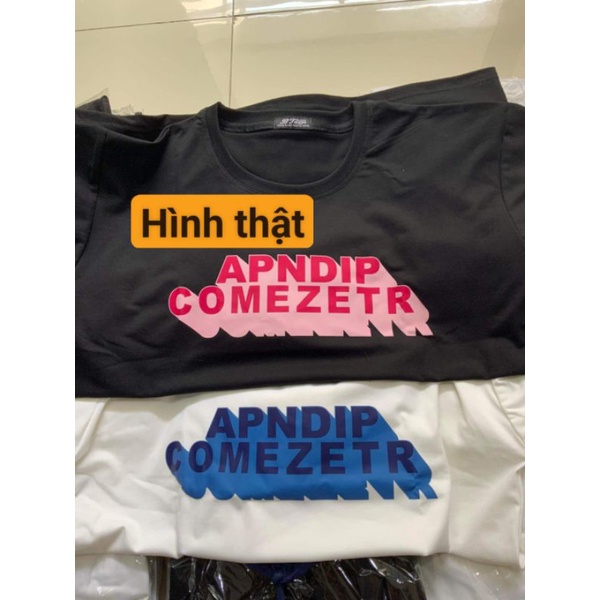 Áo thun ❤Có size % kèm ảnh thật ❤ tay lỡ APNDIP🥰🥰