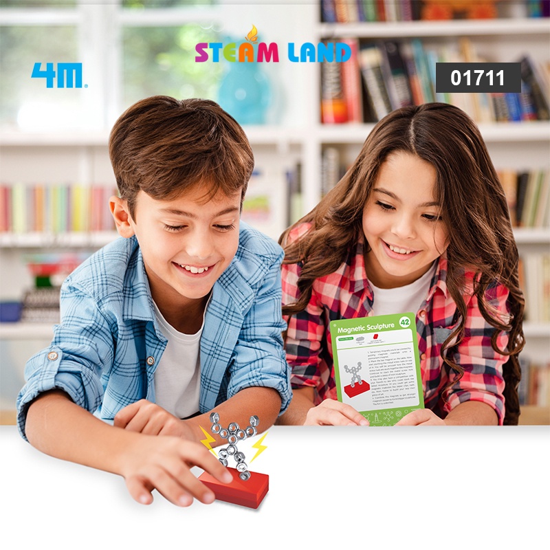 Đồ Chơi Khoa Học Bộ Thí Nghiệm Khám Phá Khoa Học - 4M 01711 Steamtoys