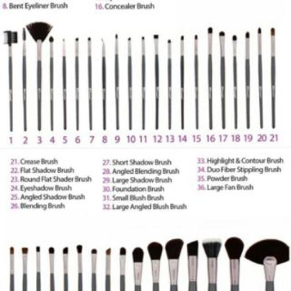 Tách set cọ 36 cây bh
