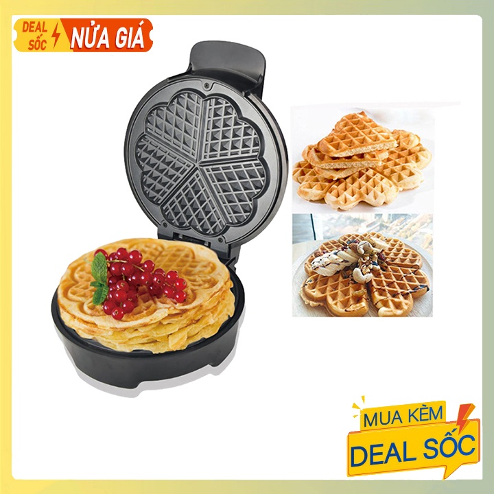 Máy làm các loại bánh tổ ong, bông lan, Waffle quế Chính hãng HAEGER