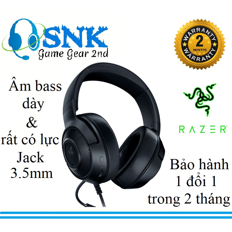 Tai Nghe razer kraken Pro V2 3.5 2nd dùng cả cho điện thoại, PC