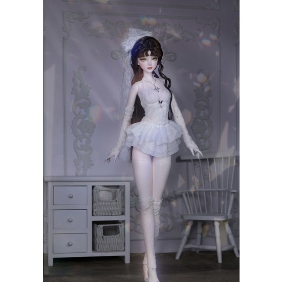 Búp bê 1/3 BJD cô dâu dễ thương