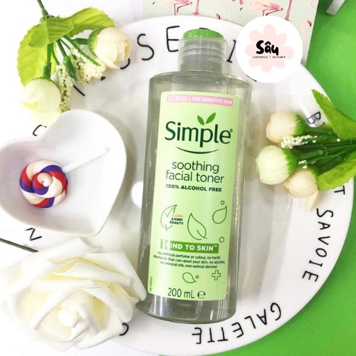 Nước hoa hồng Simple Kind to Skin Soothing Facial Toner | BigBuy360 - bigbuy360.vn