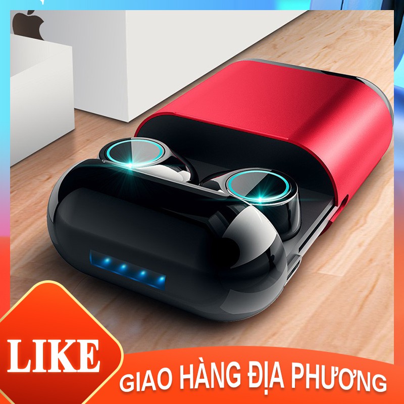 Tai nghe Bluetooth S7 chính hãng TWS không dây  stereo Bluetooth có hộp sạc Mic [EJ10006]