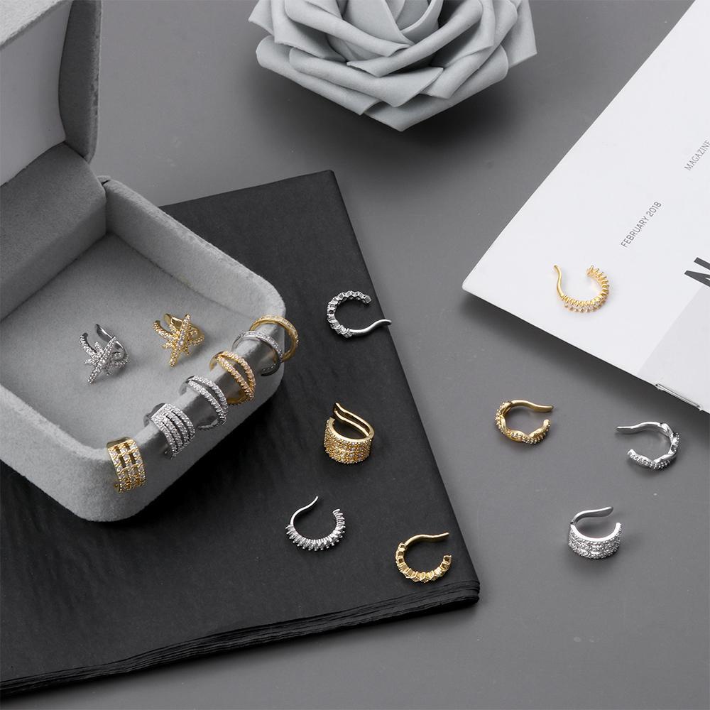 Khuyên Đeo Vành Tai CZ Dự Tiệc