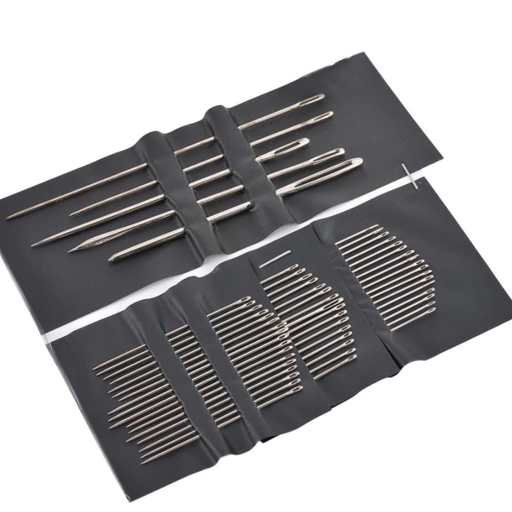 Bộ 55 kim khâu bằng thép không gỉ tiện lợi