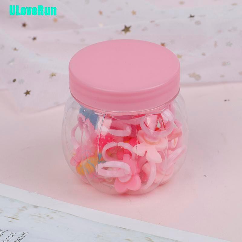 Hộp 20 Nhẫn resin Xinh Xắn Dành Cho Bé Gái