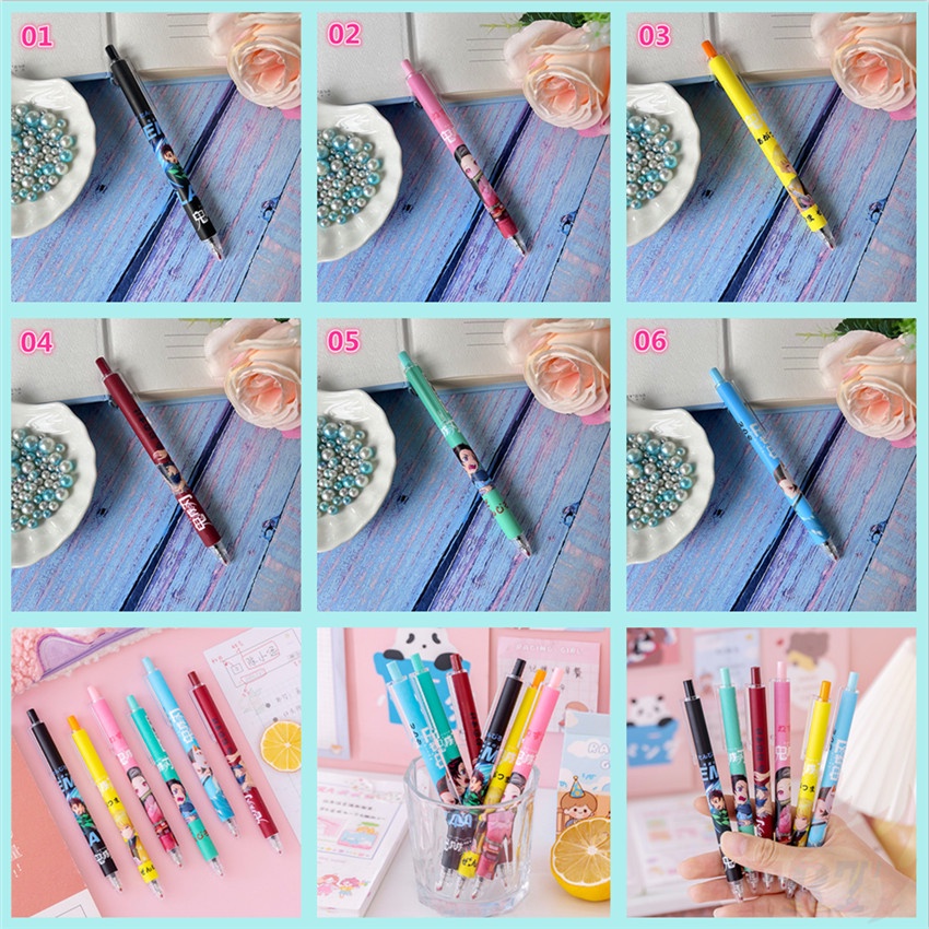 1 Cái ✿ Bút Demon Slayer ✿ Bút Mực Gel Trung Tính Dùng Trong Trường Học/Văn Phòng
