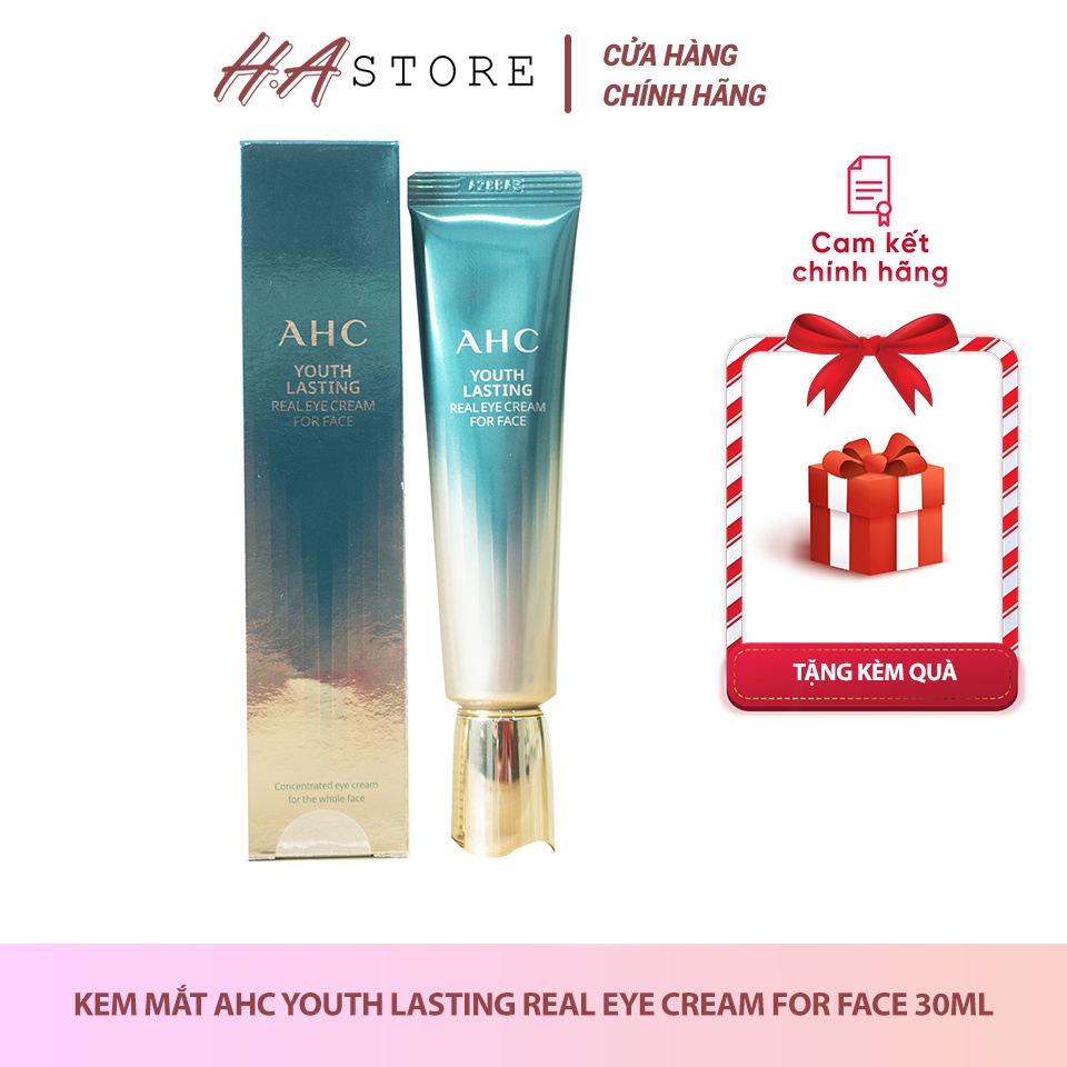 [Mẫu mới] Kem Mắt AHC Youth Lasting Real Eye Cream For Face 30ml