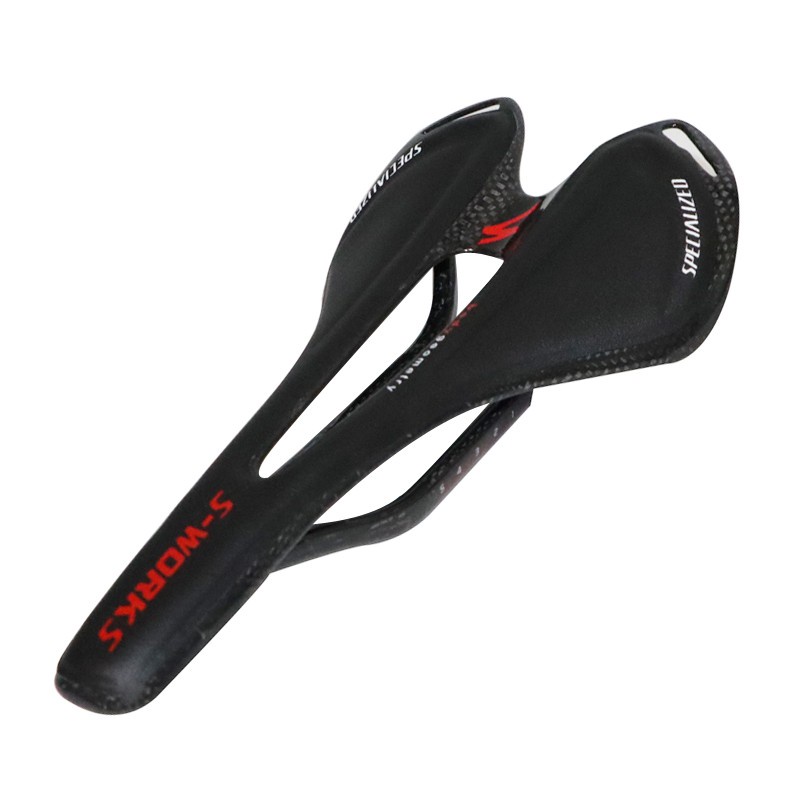 Yên Da Sợi Carbon Siêu Nhẹ Thoáng Khí Chuyên Dụng Cho Xe Đạp MTB 125g