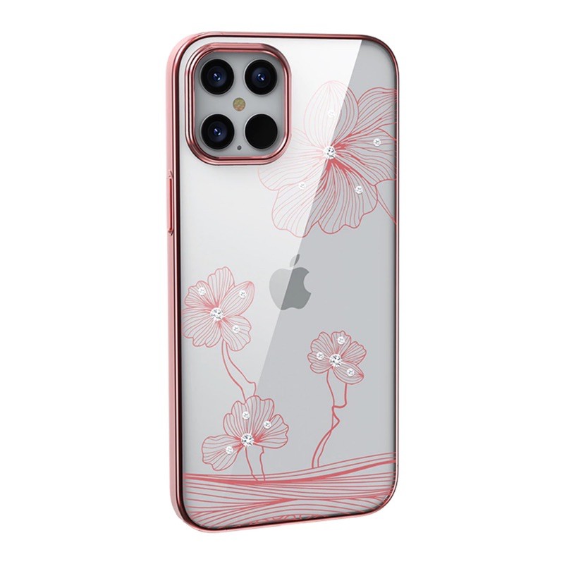 ỐP IPHONE 12 Ốp lưng Devia Hoa 5 cánh Cao cấp chống ố    iPhone 12 Mini / 12 / 12 pro / 12 max / 12 pro max