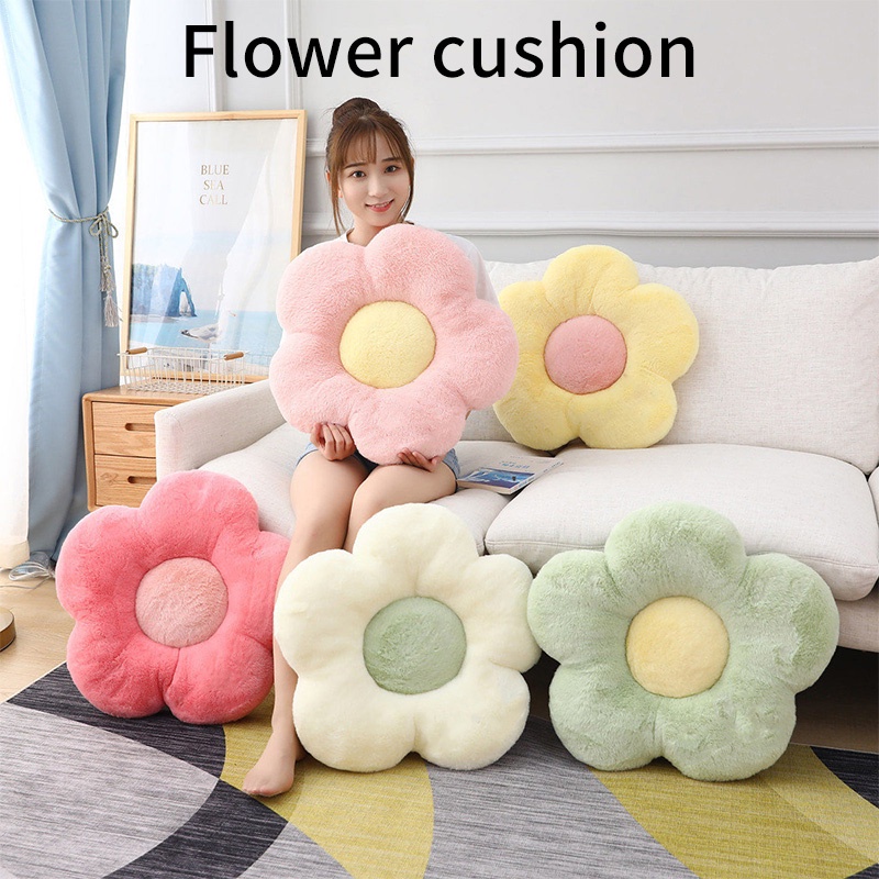 ZUOGUAN Đệm Lót Ghế Ngồi Văn Phòng Hình Hoa Hướng Dương Dễ Thương Xinh Xắn