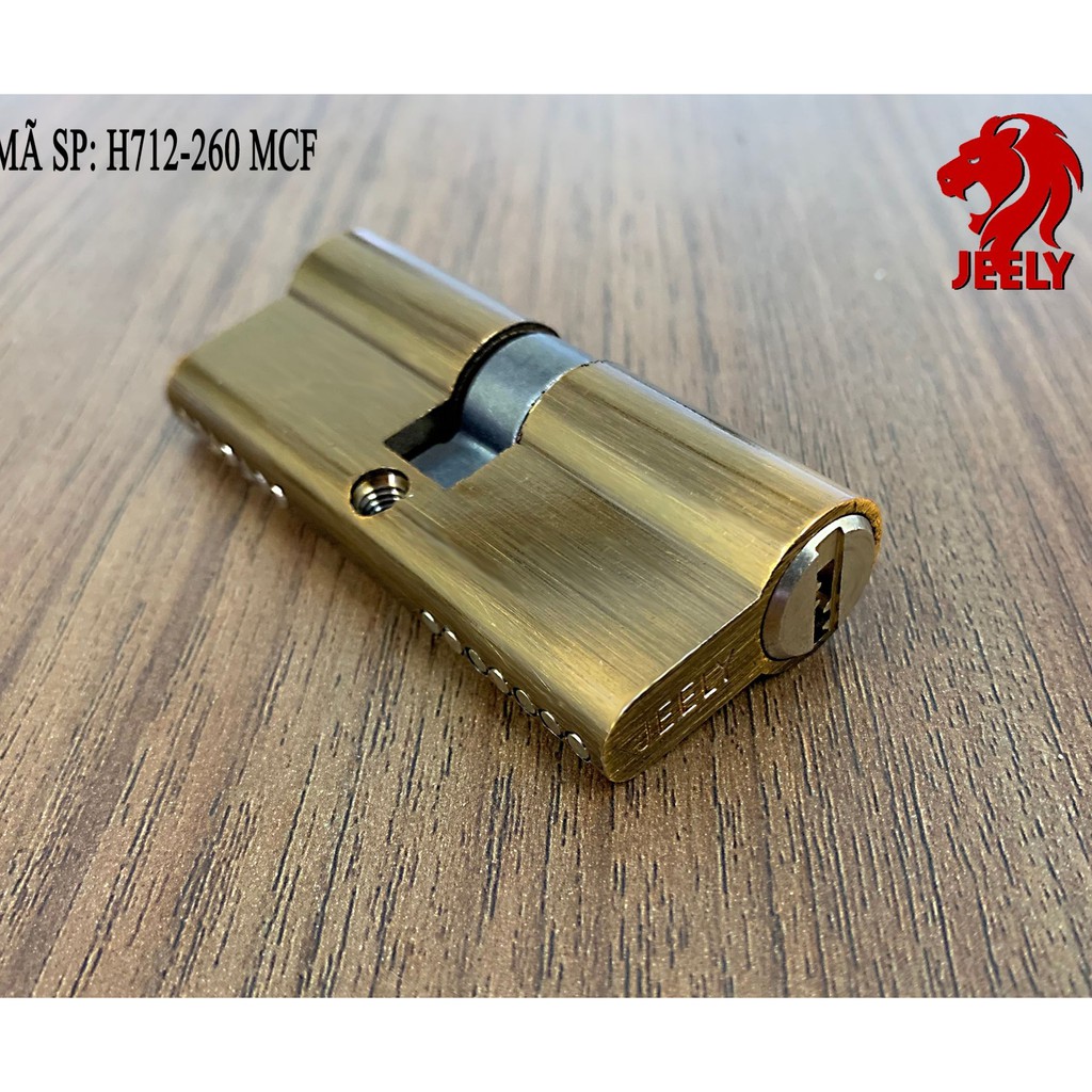 KHÓA TAY GẠT JEELY 712- KHÓA CỬA CHÍNH TAY ỐP 26CM khóa cửa chính, khóa cửa đi, khóa cửa phòng - 712 MCF