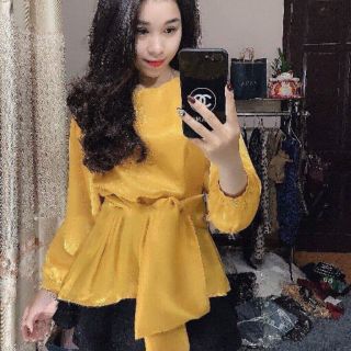 Áo lụa đẹp cho chị e.