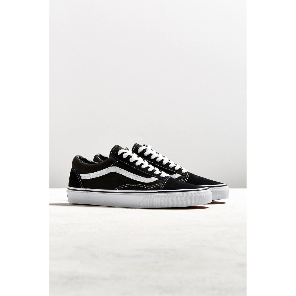 Giày Sneaker Vans Big Size Old Skool Đen Viền Trắng