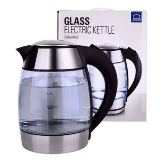 Ấm đun siêu tốc Lock&Lock thân bình thủy tinh dung tích 1.8L công suất 1850W EJK418SLV