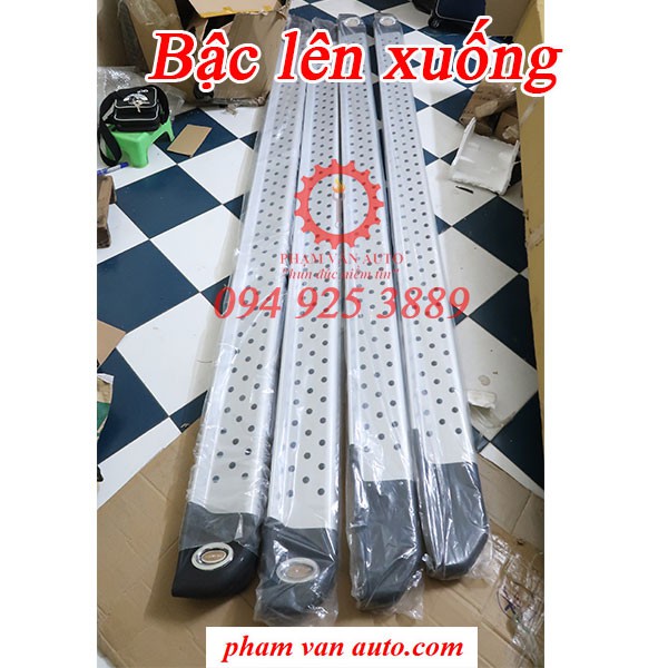 Bậc lên xuống Ford Transit, Bệ bước dẫm chân ô tô Phạm Văn auto cao cấp dài 3 mét