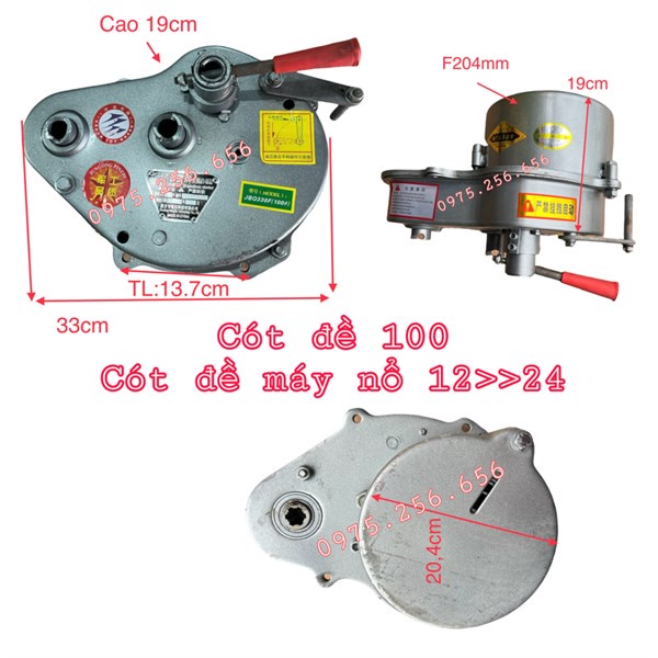 Cót đề 100 cót đề máy nổ 12=15=18=24 (S195=S1100=S1105=S1115