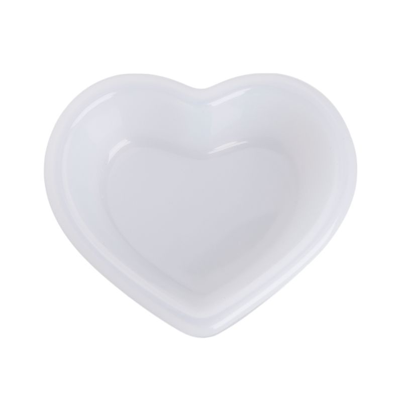 Khuôn silicone hình vuông/trái tim dùng làm đồ trang sức DIY