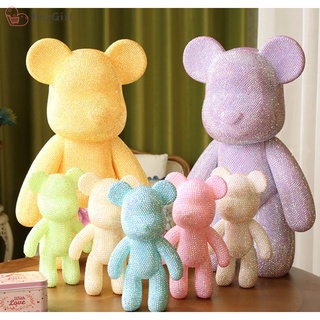 Gấu đính đá - Bearbrick series -size 23 cm cao cấp thời thượng handmade siêu xinh cho bé và mọi lứa tuổi nhiều màu