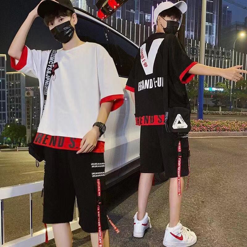 Bộ Quần Áo Nam Thể Thao Mùa Hè Cao Cấp ,Bộ Áo Hoodie Cổ Tròn Tay Ngắn Giá Tốt | BigBuy360 - bigbuy360.vn